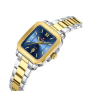 iShopping - Naviforce Sleek Square Watch For Women Two Tone (NF-9239l-2)