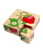 iShopping - Planet X Universal Wooden Cubic Blocks Fruits Puzzle (PX-11963)