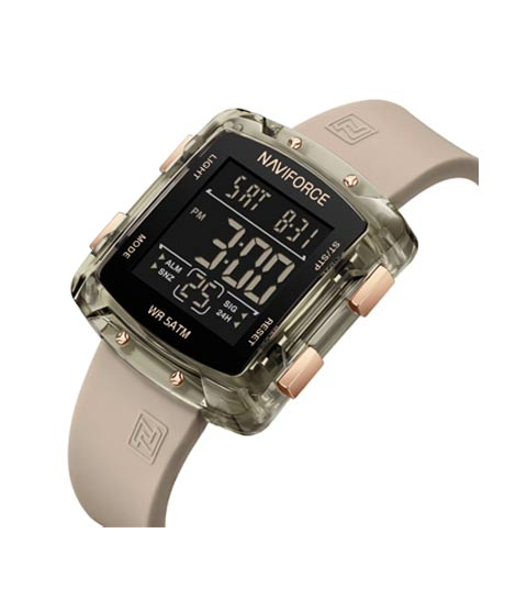 iShopping - Naviforce Digitron Watch For Women Grey (NF-7121-5)