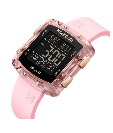 iShopping - Naviforce Digitron Watch For Women Pink (F-7121-7)
