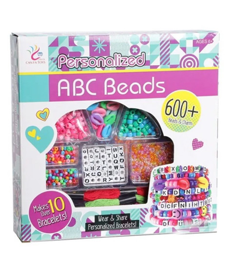iShopping - Planet X Personalized ABC Beads Set For Bracelets (PX-11751)