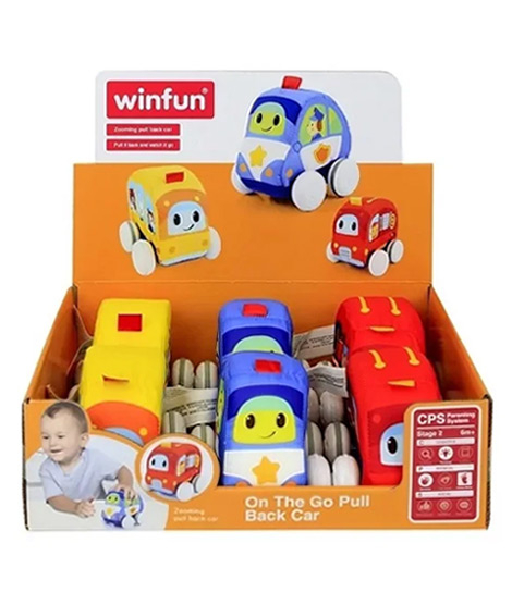 iShopping - Winfun Single Pull Back Toy Car Assorted Color (3185)
