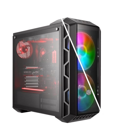 iShopping - Cooler Master MasterCase H500 ARGB Mid Tower Case Iron Grey (MCM-H500-IGNN-S01)