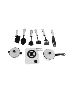 Afreeto 9 Pieces Kitchen Set Toy For Kids
