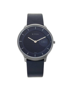 Titan Edge Analog Men's Watch - Blue (1843QL01)