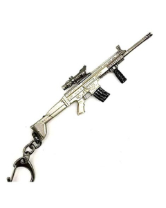 Afreeto PUBG SCAR L Gun Keychain