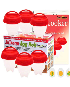 RG Shop Pack Of 6 Silicone Egg Boiler