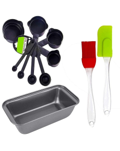 Promax Bread Loaf Non Stick Tin Pan And Spatula