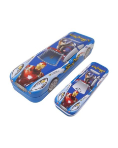 Afreeto Car Style Pencil Geometry Box For Kids