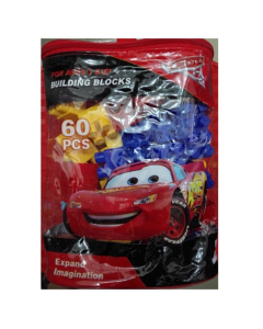 M Toys Cars Learning Building Blocks for Kids - 60-Pcs