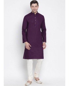 RG Shop Purple Kurta Pajama