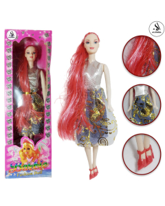 Alsimba Sweet Malena Barbie Doll Dress Up Set Fashion Clothes Skirt Casual Clothes Suit Girl toys