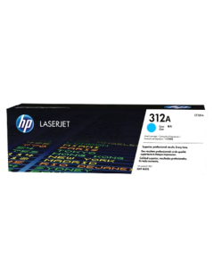 HP 312A LaserJet Toner Cartridge Cyan (CF381A)