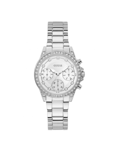 Guess Women's Watch Silver-Tone (W1293L1)