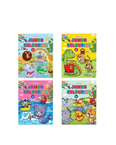 Afreeto 4 Color Book Set For Kids