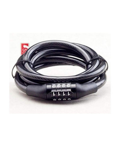Ferozi Traders 4 Digit Numeric Cable Lock for Bicycle
