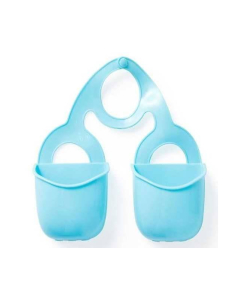 Ferozi Traders 2 Pocket Kitchen Sink Silicon Storage Basket