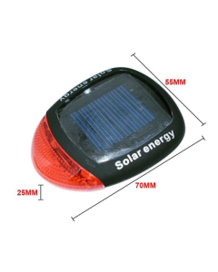 Ferozi Traders Solar Powered Bicycle Tail Light