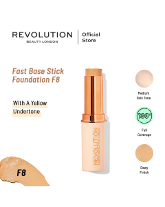 Makeup Revolution Fast Base Stick Foundation - F8