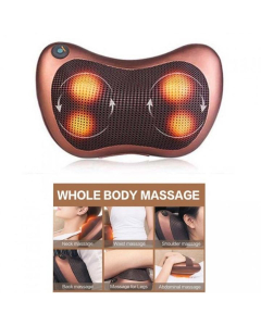 Muzamil Store Back Massage Pillow with Heating Function