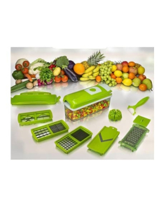 Ferozi Traders Nicer Dicer Vegetable & Fruit Cutter - Green