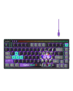 A4Tech Bloody Alpha Optical Switch Mechanical Keyboard Cypher Ghost (AT75)	
