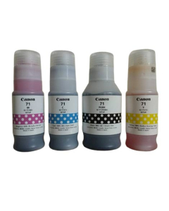 Canon Pixma Ink Bottle Set (GI-71) - Pak of 4