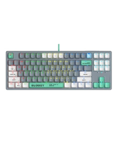 A4Tech Bloody RGB Mechanical Keyboard Red Switch (S87)-Energy Ash