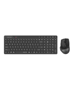 A4Tech Air2 Rechargeable Bluetooth Wireless Combo Set (FB2800C)-Black