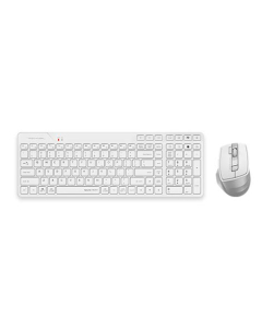 A4Tech Air2 Rechargeable Bluetooth Wireless Combo Set (FB2800C)-White