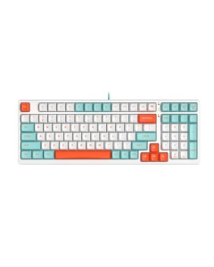 A4Tech Hot Swappable Mechanical Keyboard (FS300)-White