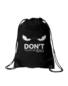 Traverse Don’t Touch My Bag Printed Drawstring Bag (T519DRSTR)