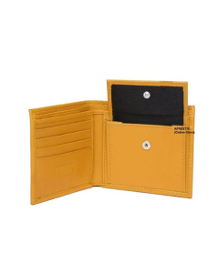 Afreeto Leather Wallet For Men Mustard