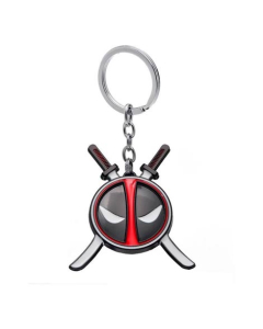 Afreeto Marvel Deadpool Metal Keychain