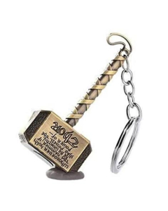 Afreeto Marvel Giant Thor Hammer Keychain
