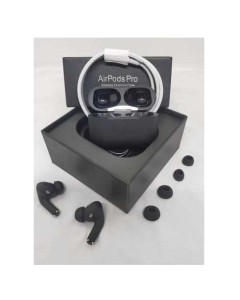 Marwa Collection Airpods Pro 2 Black with Free Silicon Case