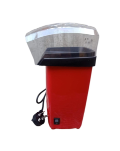 Electrorignal 1200W Mini Oil-Free Popcorn Maker Machine Red