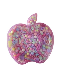 M Toys Heart Shaped Beads Set For Girls