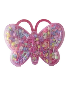 M Toys Butterfly Shaped Beads Set For Girls