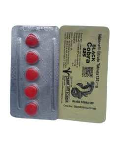 A1 Store Black Cobra 125 Tablet For Men 125mg