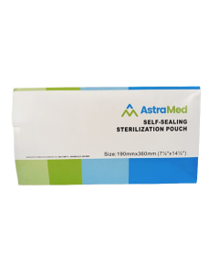 Astramed Self Sealing Sterilization Pouches 200Pcs - 190mm x 360mm