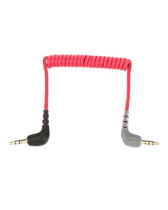 Rode SC7 3.5mm Right-Angle TRS to TRRS Coil Patch Cable