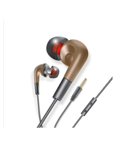 Audionic Damac In-Ear Earphone Brown (D-10)