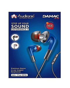 Audionic Damac Earphones Blue (D-10)