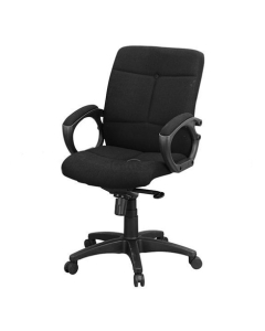 Boss Executive Low Back Fabric Office Chair Black (B-522-BLK)