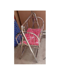 Easy Shop Coated Small Bearing Folding Baby Cradle