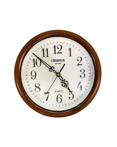 Lootlo Bazaar Bedroom Wall Clock-Brown