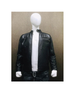 Being Memon Sheep Leather Jacket For Men Black
