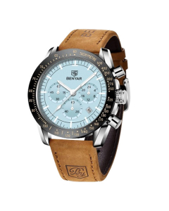 Benyar Grand Master Chronograph Edition Men's Watch Aqua (BY-5140-6)