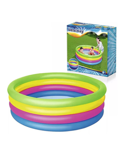Bestway Inflatable Summer 4 Rings Swimming Pool (51117)